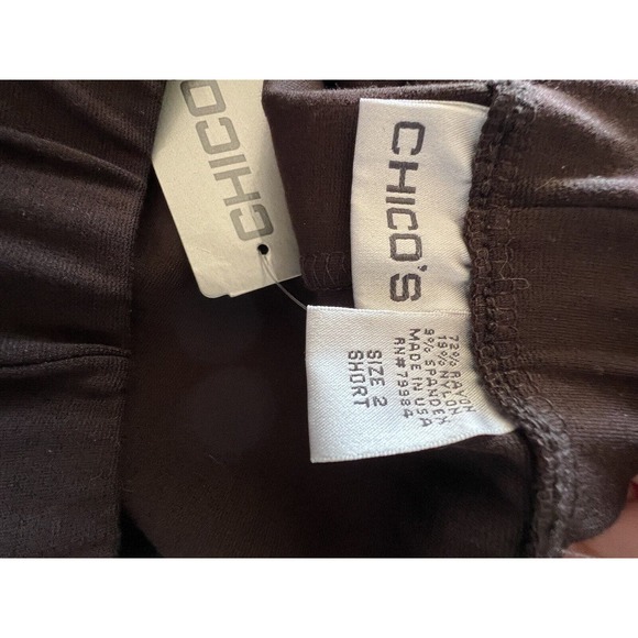 Chicos Travelers Size 2 Pants And Top Set NWT - Picture 7 of 16